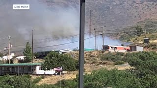 Evacuations lifted for Yarnell residents due to the Crest Way Fire [upl. by Joyce]