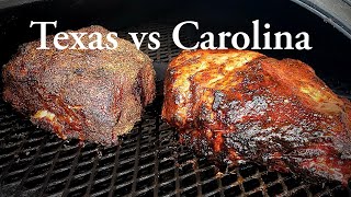 No Wrap Pulled Pork Recipe  Texas vs Carolina Pulled Pork [upl. by Bo450]