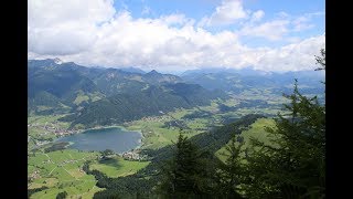 Wandern auf den Heuberg am Walchsee in Tirol [upl. by Junie]