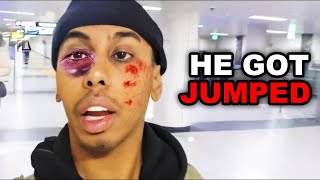 Johnny Somali got JUMPED in South Korea [upl. by Ylatfen633]