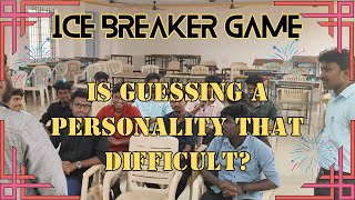 Ice breaker game  Guess the personality  Interactive game [upl. by Eolanda474]