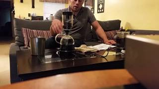 Using the Diguo Electric Siphon Coffee Maker [upl. by Khosrow]