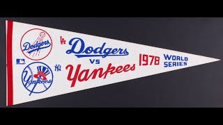 1978 World Series Replay Game 1 NY Yankees  LA Dodgers [upl. by Sedicla]