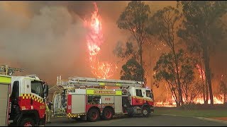 Holsworthy Major Bush Fire Emergency Australia [upl. by Ahsyak]