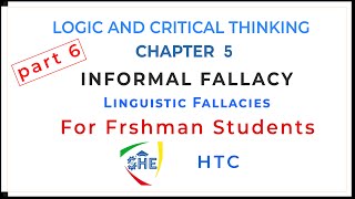 Ambiguity and Grammatical Analogy  LOGIC AND CRITICAL THINKING  For Freshman Students  part 6 [upl. by Lavella]