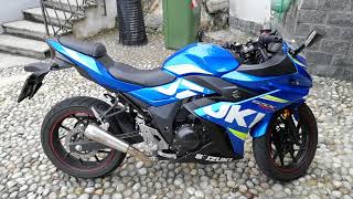 Suzuki GSX 250R Arrow Pro Race nichrom [upl. by Anees830]