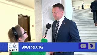 Adam Szłapka w Perspektywie Sary [upl. by Anelet]