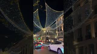 Regent Street London ✨🇬🇧 Light Angels [upl. by Otsirave]