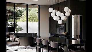 Elegant Black Interiors [upl. by Mala]