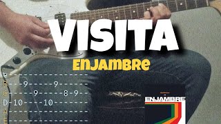 Como Tocar Visita EnjambreGuitar Cover amp Tab Tutorial HD [upl. by Armando111]