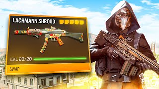 the NEW MAX LEVEL LACHMANN SHROUD LOADOUT on Vondel Park Warzone [upl. by Eedia]