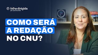 Como será a Redação do CNU concursonacionalunificado [upl. by Yrreg]