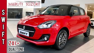 2022 Maruti Suzuki Swift Facelift 🔥 Zxi DualTone AMT  Detailed walkaround review amp OnRoad Price [upl. by Curhan]