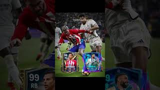 Atletico Madrid Vs Real Madrid ☠️fcmobile football shorts [upl. by Cleodel]