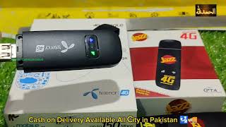 4g Wifi Wingle Jazz Telenor Usb Internet Devices  Speed Test Ufone  Dispatched to Jhang [upl. by Rednasela]