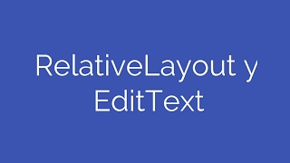 RecyclerView y EditText  Android Studio tutorial [upl. by Anaugahs]