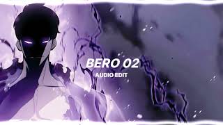 Bero 02 edit audio  edit audio phonk  ugly boy edits [upl. by Ojahtnamas575]