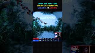 Olivera vs Serral  Semifinal ESL SC2 Masters Spring 2024 Shorts Starcraft Highlight 2 [upl. by Anitirhc914]