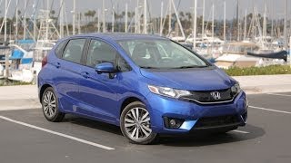 2015 Honda Fit Review  First Drive [upl. by Ayel]