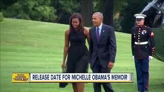 Michelle Obama to release memoir in November [upl. by Dove]