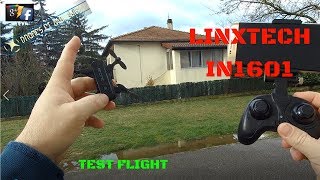 LINXTECH IN 1601 720 WIFI FOLDING DRONE TEST FLIGHTRCMOMENT [upl. by Lupien]