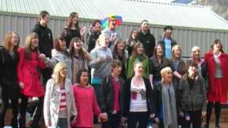 Runshaw College  We are the World [upl. by Aticilef]