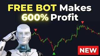 FREE Artificial Intelligence Trading Bot Makes 600 Profit  FULL TUTORIAL [upl. by Nnaer]