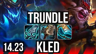 TRUNDLE vs KLED TOP  BR Master  1423 [upl. by Navanod]