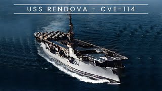 USS Rendova CVE114 Escort Carrier [upl. by Farnsworth534]