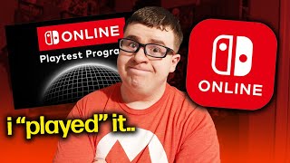 I quotPlayedquot The Nintendo Switch Online Playtest Program [upl. by Ariet]