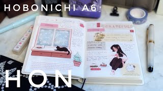 2024 Hobonichi A6 English HON Setup amp Flip Through [upl. by Okeim]