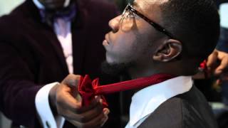 How to Put on PreTied Bow Ties  Basic Bow Tie Tips [upl. by Rosy]