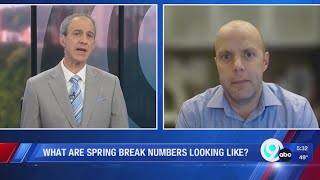 What are spring break numbers looking like at the Syracuse Hancock International Airport [upl. by Westerfield]