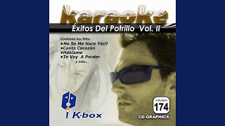 No Sé Olvidar Karaoke Version [upl. by Ogu943]