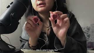 ASMR doing your makeup in Karen rain sounds [upl. by Ettenel]