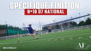 SPECIFIQUE FINITION AVEC AMINE MILIEU OFFENSIF U17 NATIONAL [upl. by Dugaid724]