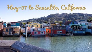 Hwy37 to Sausalito California [upl. by Stoat]