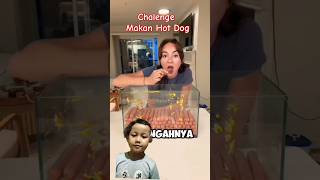 Makan 200 Hot Dog chalenge adilasanichabella [upl. by Petronia810]