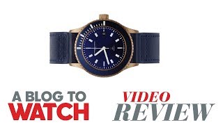 Maurice de Mauriac L2 Bronze Diver Watch Review  aBlogtoWatch [upl. by Minette]