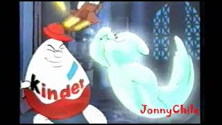 Comercial  Kinder Sorpresa  Fantasmini Fosforescente [upl. by Zennie]