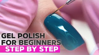 Gel Polish Application for Beginners  Nail Plate Alignment  Stepbystep Tutorial [upl. by Walke]