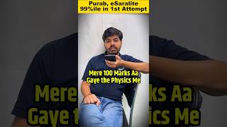 Focus on PYQs for JEE Mains 1st Attempt 💯 Easiest 99ile 😱 IIT Motivation shorts esaral jee2025 [upl. by Nuj]