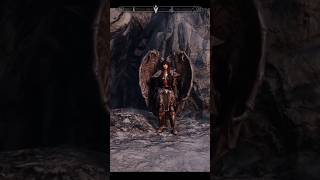 Escape Helgen keep with Alduin skyrim theelderscrolls skyrimmod [upl. by Ahsats]