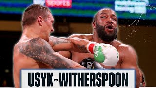 Oleksandr Usyk vs Chazz Witherspoon Full Fight Highlights HD Boxing October 12 2019 [upl. by Snebur]