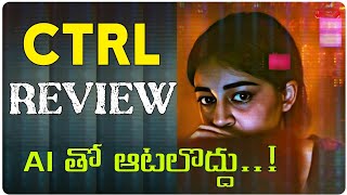 CTRL Unplugged Breaking Down the Films Most Shocking Moments  CTRL Movie Review Telugu thaiview [upl. by Onileba]