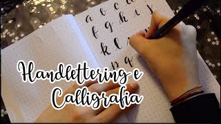 COME FARE L’HANDLETTERING E MIGLIORARE LA PROPRIA CALLIGRAFIA🌟 SL [upl. by Bridge]