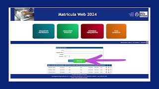 CADASTRO DA MATRÍCULA WEB  2024 [upl. by Redep714]