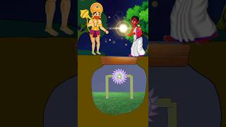 Laal Chudail Aur Hanuman Ji 🚩 shorts cartoon viralvideo [upl. by Giselle676]