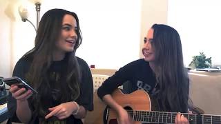 Merrell Twins Trying to sing Just The Songs  vocal effects [upl. by Aticnemrac]