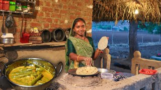 Village Traditional Food In Gujarat  Drumstic Recipe  Village Life In india [upl. by Farly]